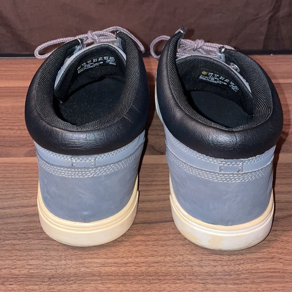 Size 11.5 • Timberland Groveton Moc-Toe Chukka Boot • Gray Leather • A115U • - Picture 7 of 16